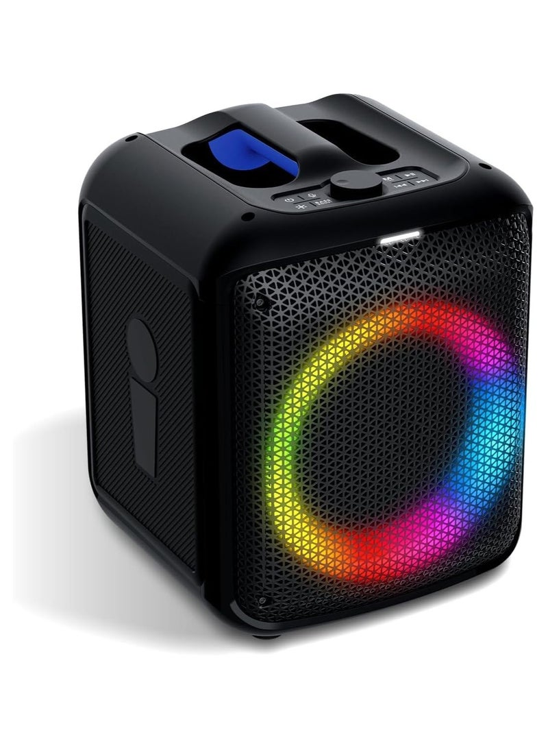 Portable Bluetooth Boombox – 100W & 200W Models, LED Party Lights, TWS Pairing, Wireless Mic, Rechargeable Battery, USB, Aux, 10-Hour Playtime  - Image 1