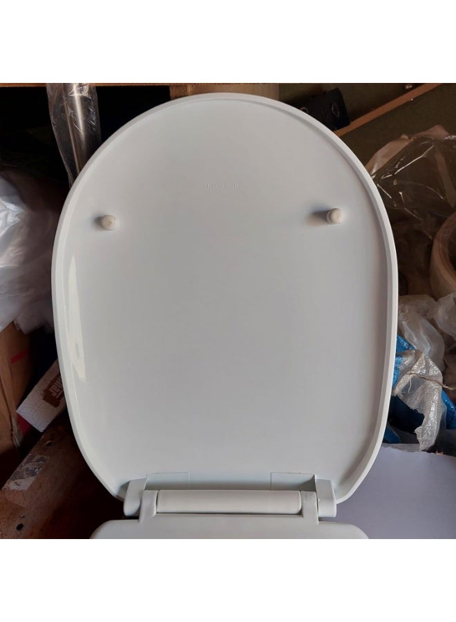 Bathroom accessories (white toilet seat cover, dimensions as shown in the picture) - Image 5