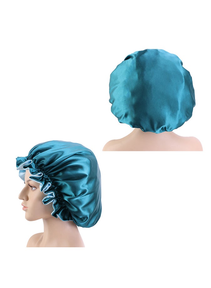 2 Piece Hair Cap Ladies Curly Sleeping Hat Hair Hat Suitable for Women and Girls - Image 3