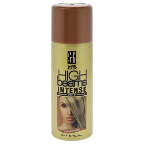 Salon Grafix High Beams Intense Temporary Spray  Honey Blonde for Unisex  27 oz Hair Color - Image 1