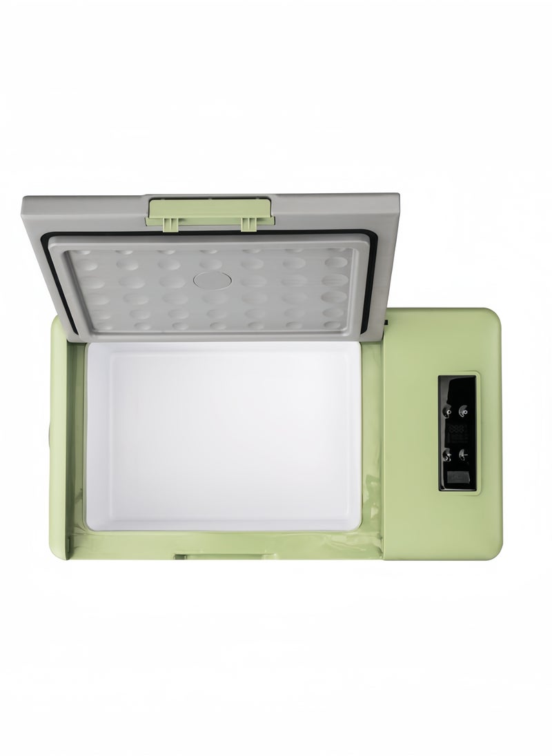 Alpicool - Y16 Portable Car Refrigerator Freezer, 16L,  Small Fridge, Camping Accessories, -20°C Cooling Power! Keep Food Fresh, Enjoy Ice Drinks Anywhere，Essential for Camping, RV Trips and Cozy Home Life - Image 1