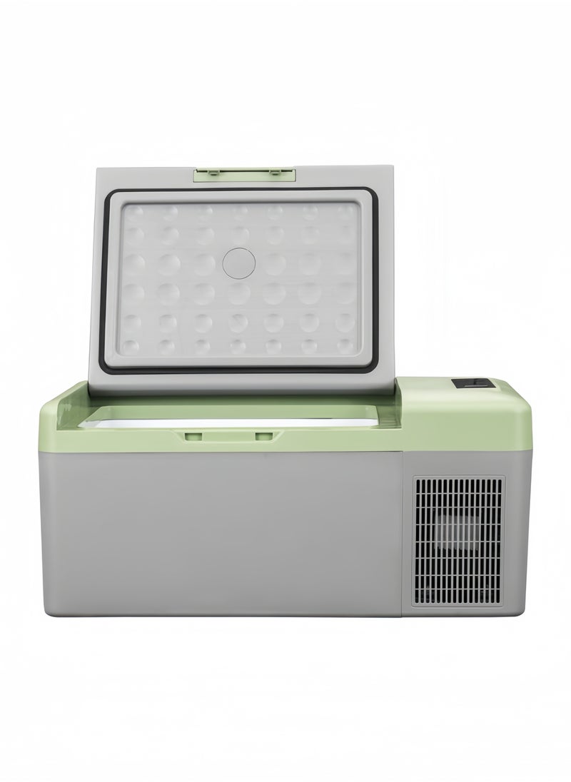 Alpicool - Y16 Portable Car Refrigerator Freezer, 16L,  Small Fridge, Camping Accessories, -20°C Cooling Power! Keep Food Fresh, Enjoy Ice Drinks Anywhere，Essential for Camping, RV Trips and Cozy Home Life - Image 1