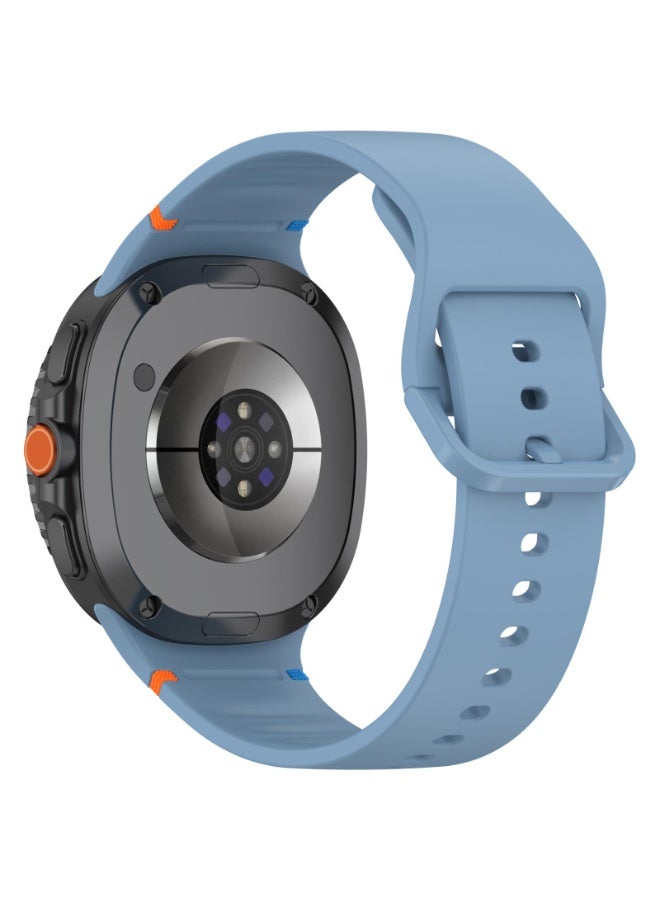 Sport Band for Samsung Galaxy Watch 8 Band 40mm 44mm/8 Classic 46mm Men Women,No Gap Soft Silicone Rubber Replacement Strap Waterproof Wristband for Samsung Galaxy Watch 8 Classic Bands 46 44 40 mm - Image 4