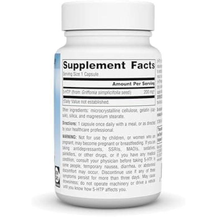 Source Naturals Serene Science 5-HTP 200 mg - 60 Capsules - Image 2