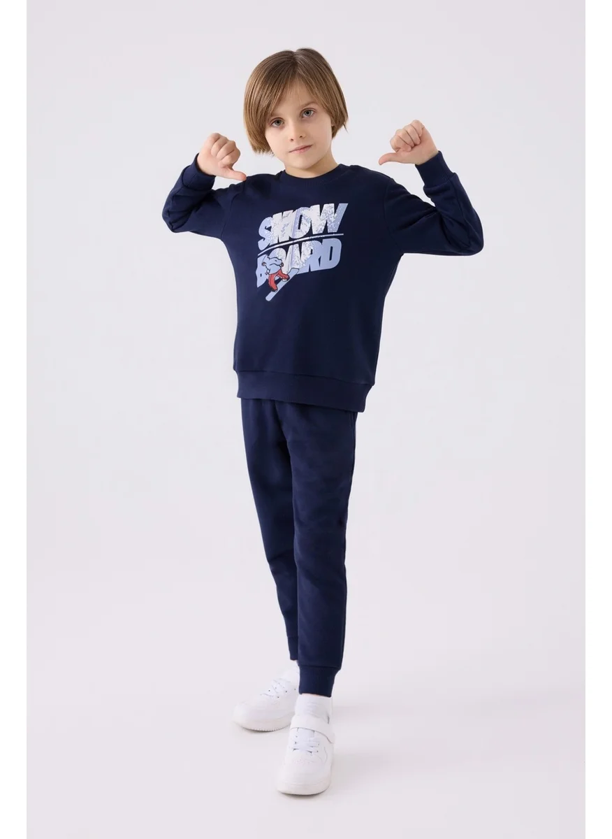 RolyPoly Boy Tracksuit, Three Thread Woven