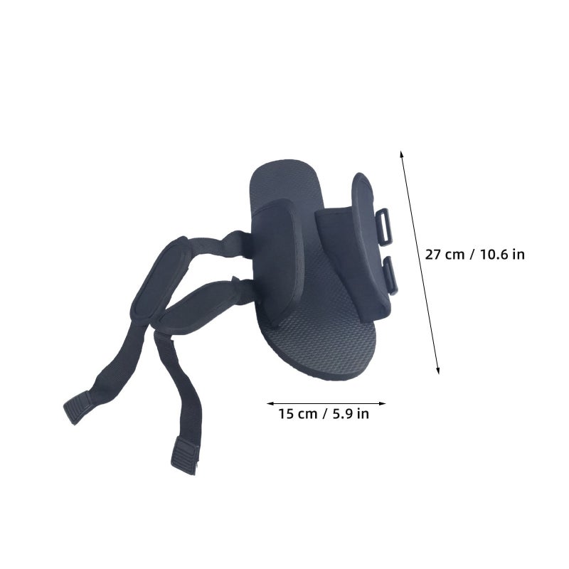 1 Pair Slippers For Women: Adjustable Wide fastener Support - Washable Comfort Shoes For Post Cares - Image 3