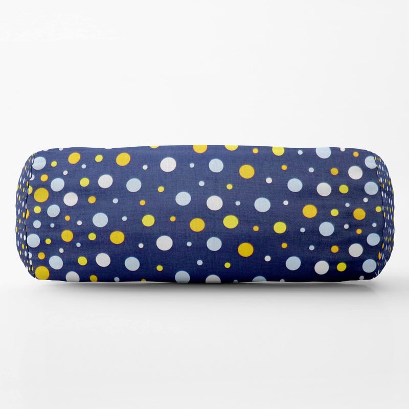 COOZLY وسادة دعم COOZLY بغطاء قابل للإزالة من 100% قطن (30 × 12 بوصة) - (نقاط) - Image 1