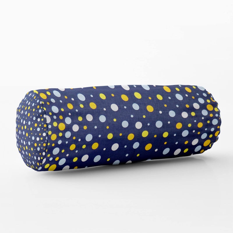 COOZLY وسادة دعم COOZLY بغطاء قابل للإزالة من 100% قطن (30 × 12 بوصة) - (نقاط) - Image 2