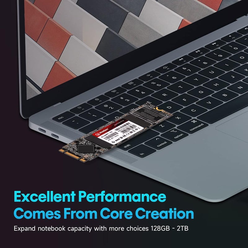 KingSpec KingSpec M.2 SATA SSD, 4TB 2280 SATA III 6Gbps Internal M.2 SSD, Ultra-Slim NGFF State Drive for Desktop/Laptop/Notebook - Image 4