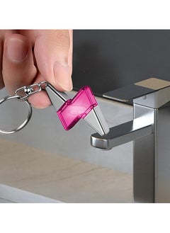 CMGTYYD 2Pcs Shaped Static Remover - Anti Static Shock Remover key-chain Static Eliminator Bolt Shaped key-chain Electricity Discharge key-chain Static Discharging Wand For Winter Clothing Door Handle  - Image 2