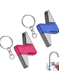 CMGTYYD 2Pcs Shaped Static Remover - Anti Static Shock Remover key-chain Static Eliminator Bolt Shaped key-chain Electricity Discharge key-chain Static Discharging Wand For Winter Clothing Door Handle  - Image 1