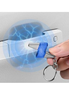 CMGTYYD 2Pcs Shaped Static Remover - Anti Static Shock Remover key-chain Static Eliminator Bolt Shaped key-chain Electricity Discharge key-chain Static Discharging Wand For Winter Clothing Door Handle  - Image 4