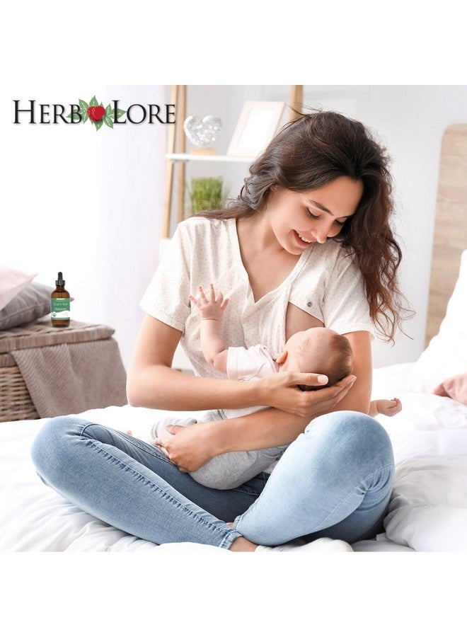 Herb Lore Organic Goats Rue Tincture - Lactation Supplement for Breastfeeding - Natural Breastmilk Production Support to Increase Breast Milk Supply (4 fl oz) - Image 2