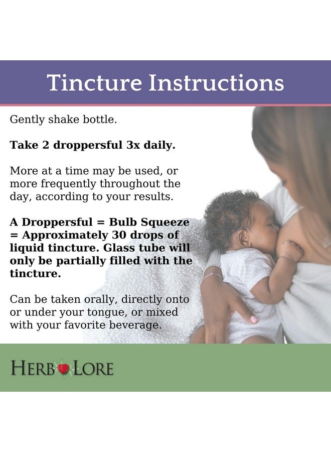 Herb Lore Organic Goats Rue Tincture - Lactation Supplement for Breastfeeding - Natural Breastmilk Production Support to Increase Breast Milk Supply (4 fl oz) - Image 4