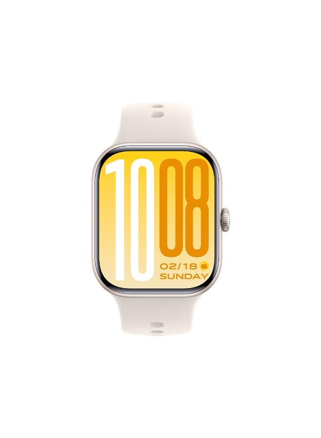 vivo WATCH GT 2-White Smart Watch with AMOLED Display, 100+ Sports Modes, Professional Racket Sports Mode, Bluetooth Calling, Smart Navigation, Fitness Tracking, Android & iOS Compatible - Image 1