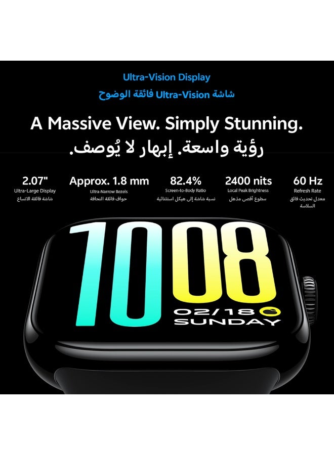 vivo WATCH GT 2-White Smart Watch with AMOLED Display, 100+ Sports Modes, Professional Racket Sports Mode, Bluetooth Calling, Smart Navigation, Fitness Tracking, Android & iOS Compatible - Image 3