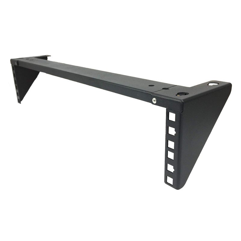Jingchengmei 2U Steel Vertical Rack and Wall Mountable Server Rack Mount Bracket for 19inch Rack Mountable Network Equipment or Patch Panel (2U90) - Image 1