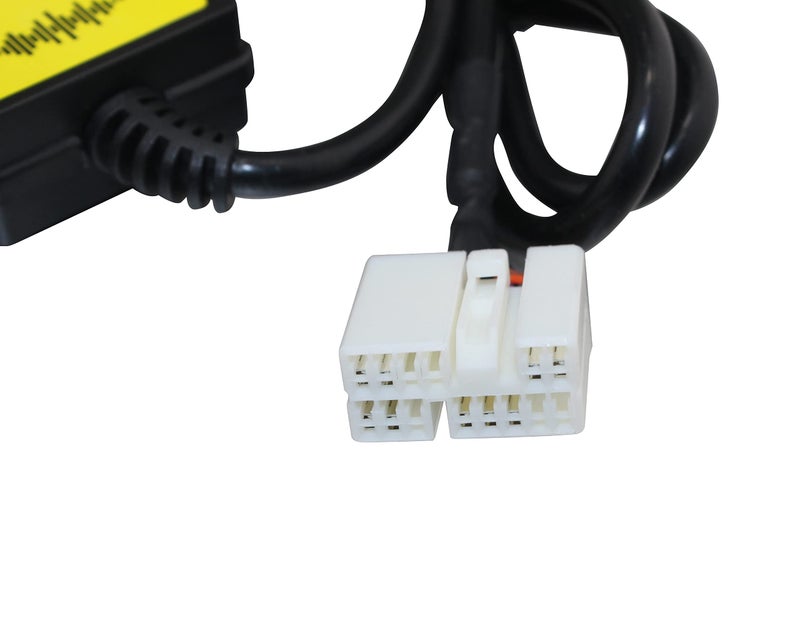 YONGJIANGXIA USB Aux Interface Adapter Charge Cable Compatible with Honda Accord Element 2003-2011 Odyssey CRV 2005-2011 Civic Ridgeline Pilot 2006-2011 City 2002-2011 Fit - Image 2