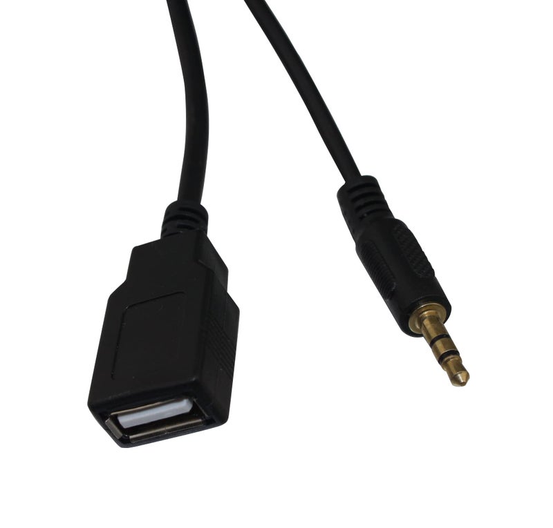 YONGJIANGXIA USB Aux Interface Adapter Charge Cable Compatible with Honda Accord Element 2003-2011 Odyssey CRV 2005-2011 Civic Ridgeline Pilot 2006-2011 City 2002-2011 Fit - Image 3