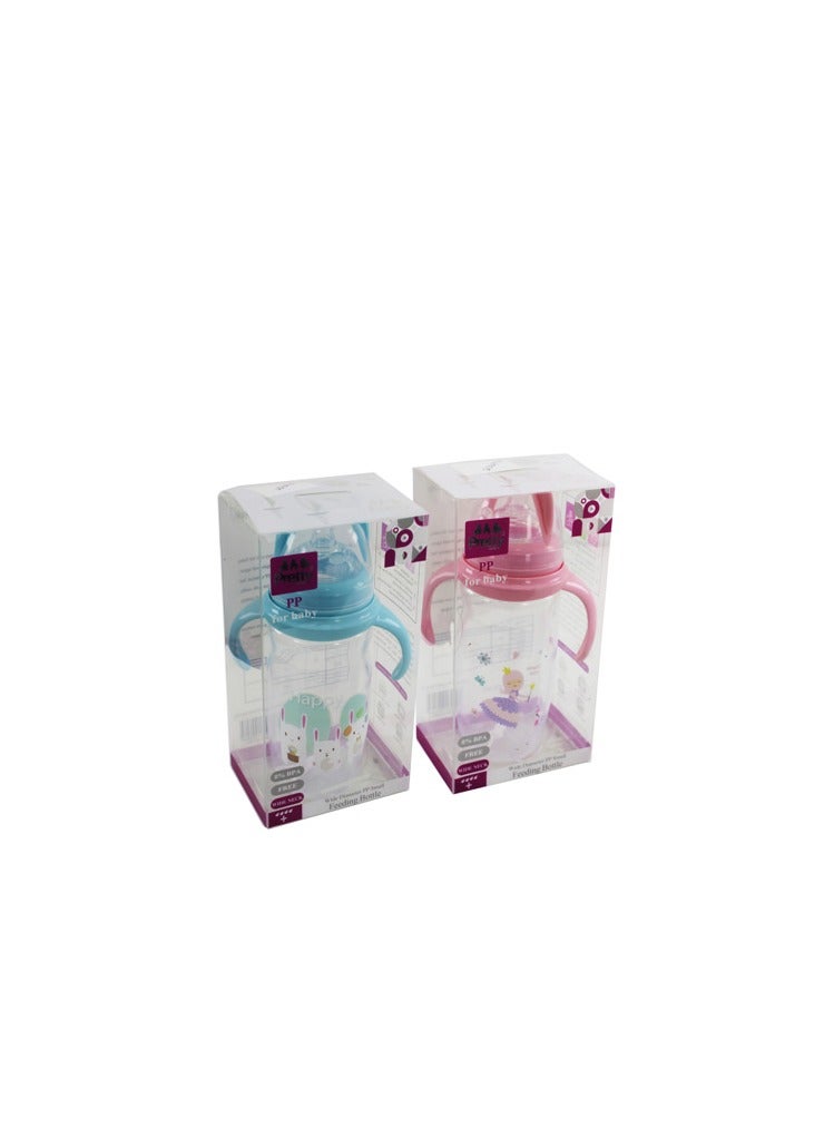 Pretty 330ml Baby Feeding Bottle in PVC Box - Image 3