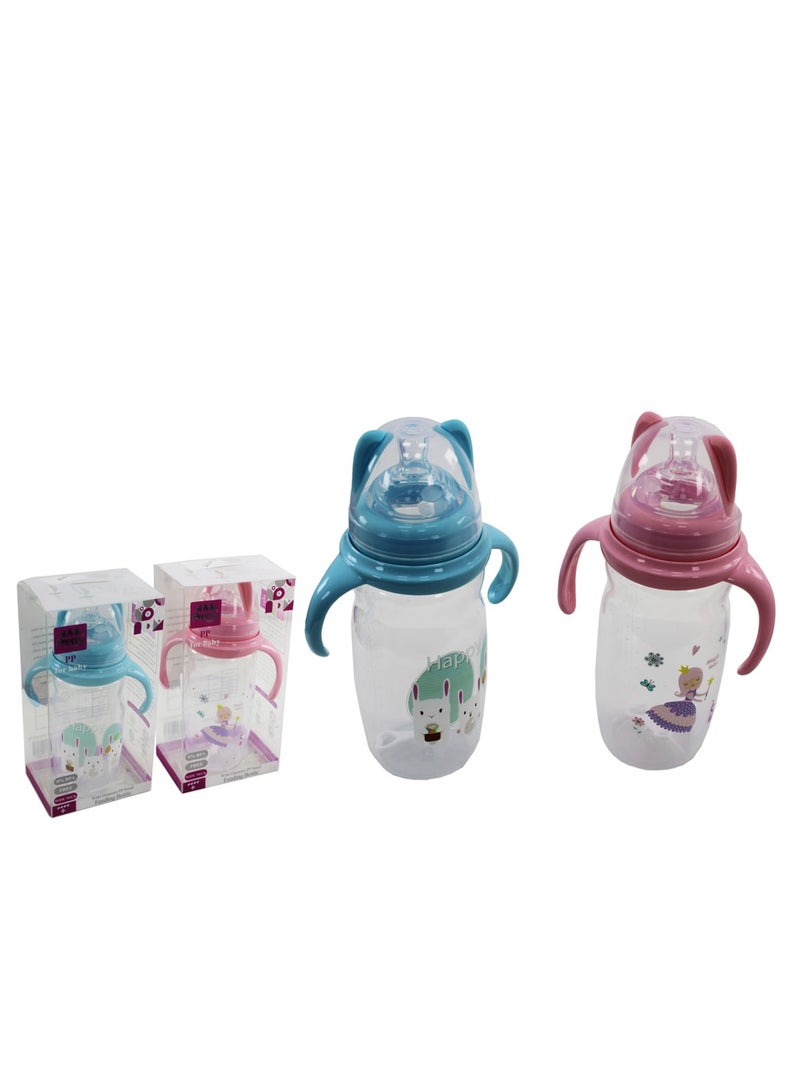 Pretty 330ml Baby Feeding Bottle in PVC Box - Image 2