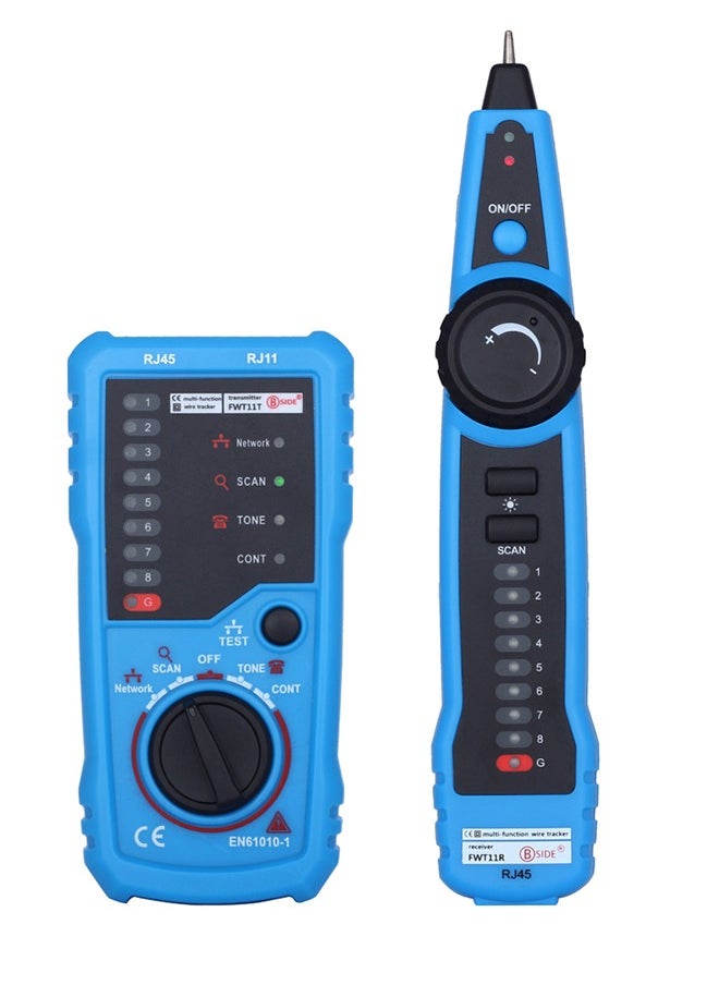 BSIDE - Multi-functional Handheld Wire Tester Tracker Line Finder Cable Testing Tool for Network Maintenance - Image 1