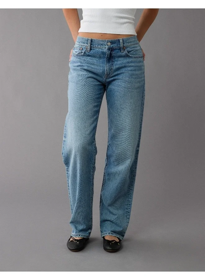 American Eagle AE Strigid Low-Rise Ex-Boyfriend Jean