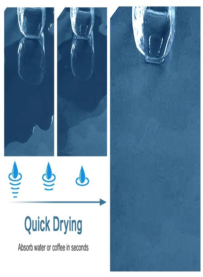 yorten Drying mat Water Absorbent mats Kitchen Counter Absorbent Dish Draining Mat Anti Spill Mat Rubber Bottom Rubber Pattern, Strong adsorption Force is not Easy to Slide. - Image 4