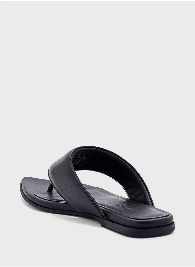 هوجو Ellye Side Strap Flat Sandals