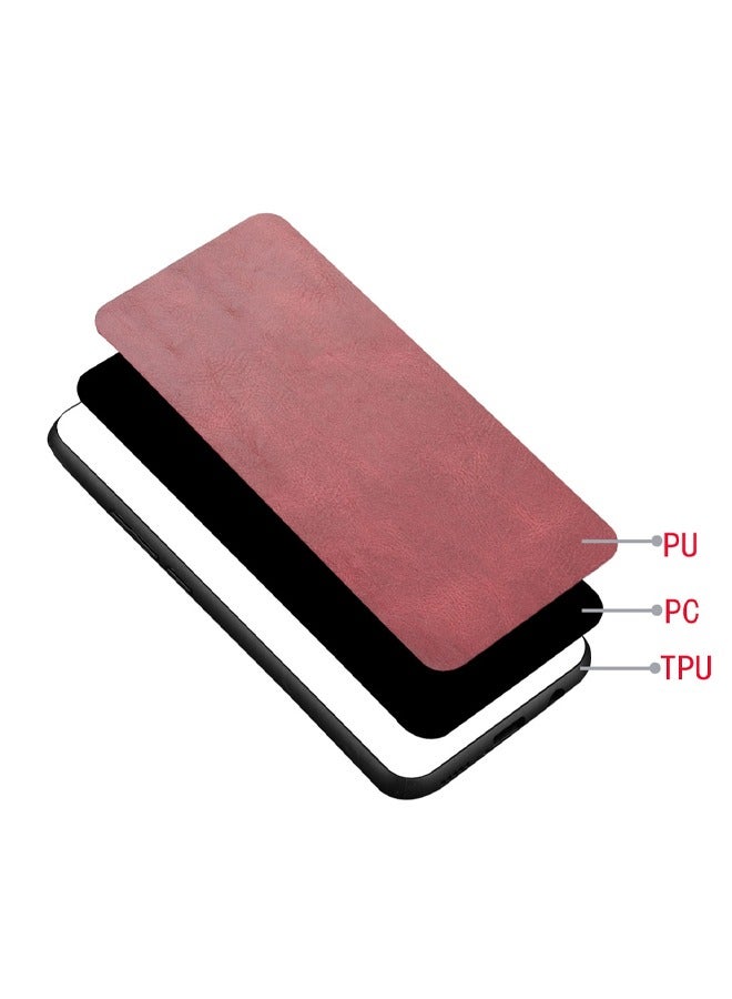 أوكيوز جراب حماية لهاتف Tecno Pova 5 Pro مخيط بحرفية عالية متوافق مع شبكات الجيل الخامس تغطية كاملة جلد صناعي ممتاز مادة TPU PC - Image 4