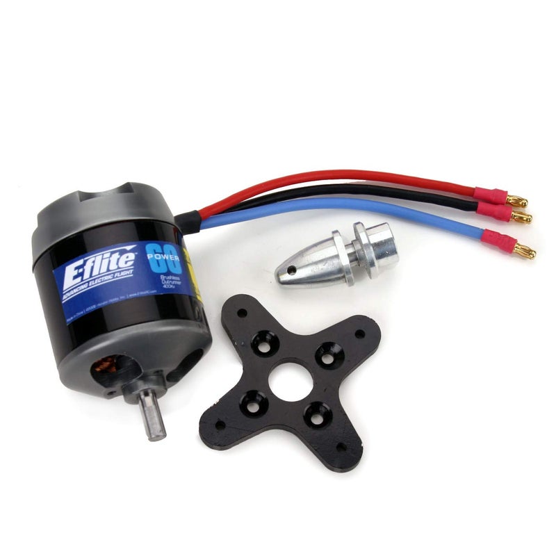 E-flite Eflite Power 60 Brushless Outrunner Motor 400Kv EFLM4060A Electric Brushless Motors Air - Image 3
