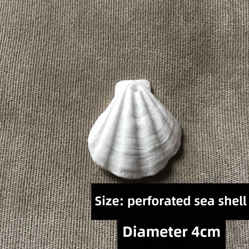 Generic Resin Starfish Mediterranean Style Aquarium Decor 4c seashells with holes 