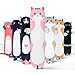 SNOWOLF Cute Long Cat Plush Body Pillow Kawaii Cat Plushie Toys Cuddle Cartoon Stuffed Animals Soft Kitten Throw Pillow Doll Gift for Kids Girls Boys 355 Pink - Image 2