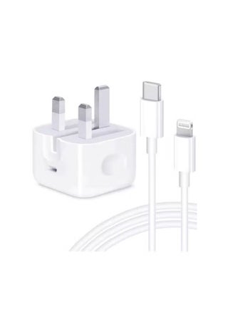 iPhone 20W Charger 【Apple MFi Certified】 USB C Plug Fast Charge and USB C to Lightning Cable 2M PD Power Adapter Compatible with iPhone 13 Pro Max 13 12 SE2020 11 XR XS Max X 8 Plus iPad Pro Air Mini - pzsku/Z96E351CF206BFA12CA5FZ/45/_/1676098479/8b80ac45-a3f0-444f-95d5-8747e7b3d318