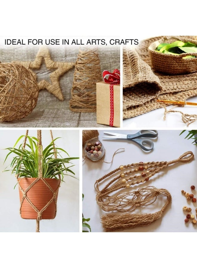 SKY-TOUCH Natural Jute Twine 200M, 3 Ply Garden String  - Image 4