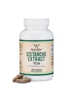 Health & Household Cistanche Tubulosa Extract 500Mg Per Serving (120 Capsules) Cistanche Testosterone Supplement For Men (Standardized To Contain Echinacosides And Acteosides) By Double Wood  - Image 1