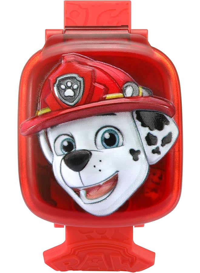vtech Paw Patrol Learning Watch Marshall Interactive And Educational Learning Clock Toy Suitable For Boys And Girls 3 4 5 6 Years Red - Image 1