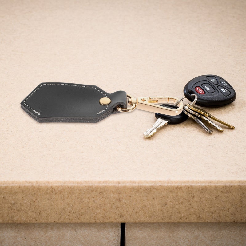 2pcs Photo Sticker Keychain Leather Car Key Pendant DIY Photo Keychain key - Image 3