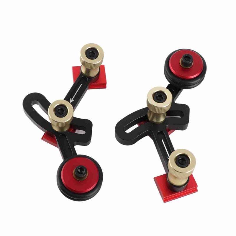 Woodworking Milling Table Saw Feed Guide Wheel Set with Spring Press Roller Left Right Bearing - Image 4