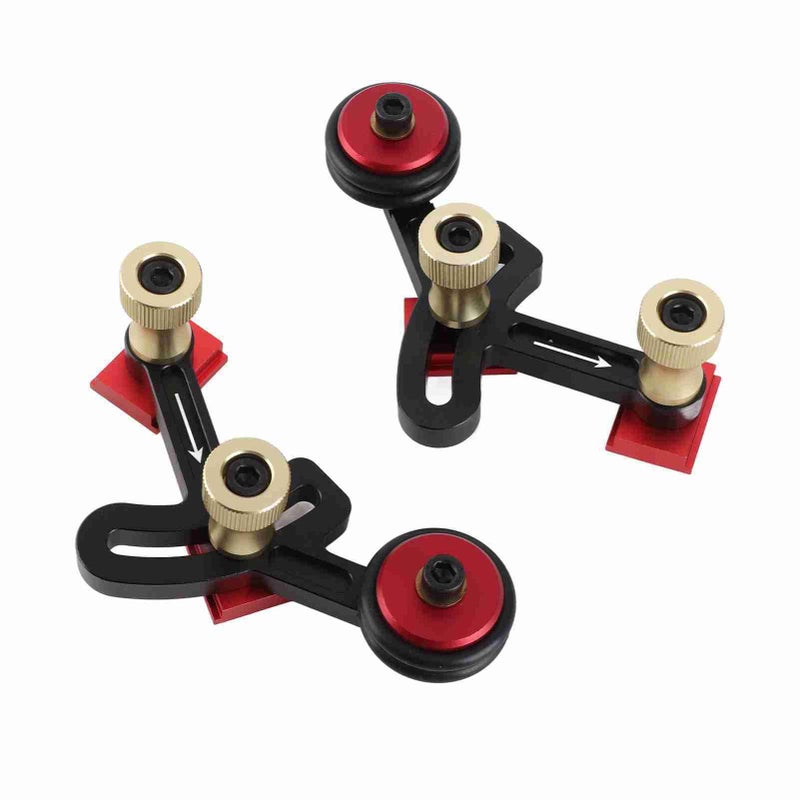Woodworking Milling Table Saw Feed Guide Wheel Set with Spring Press Roller Left Right Bearing - Image 5