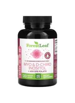 ForestLeaf Forest Leaf, Myo & D-Chiro Inositol, 120 Vegetable Capsules  - Image 1