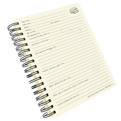 Write it Down series by Journals Unlimited, Guided Journal, Books I've Read, A Reader's Journal, Full-size 7.5"x 9", Kraft Hard Cover, Made in USA - Image 4