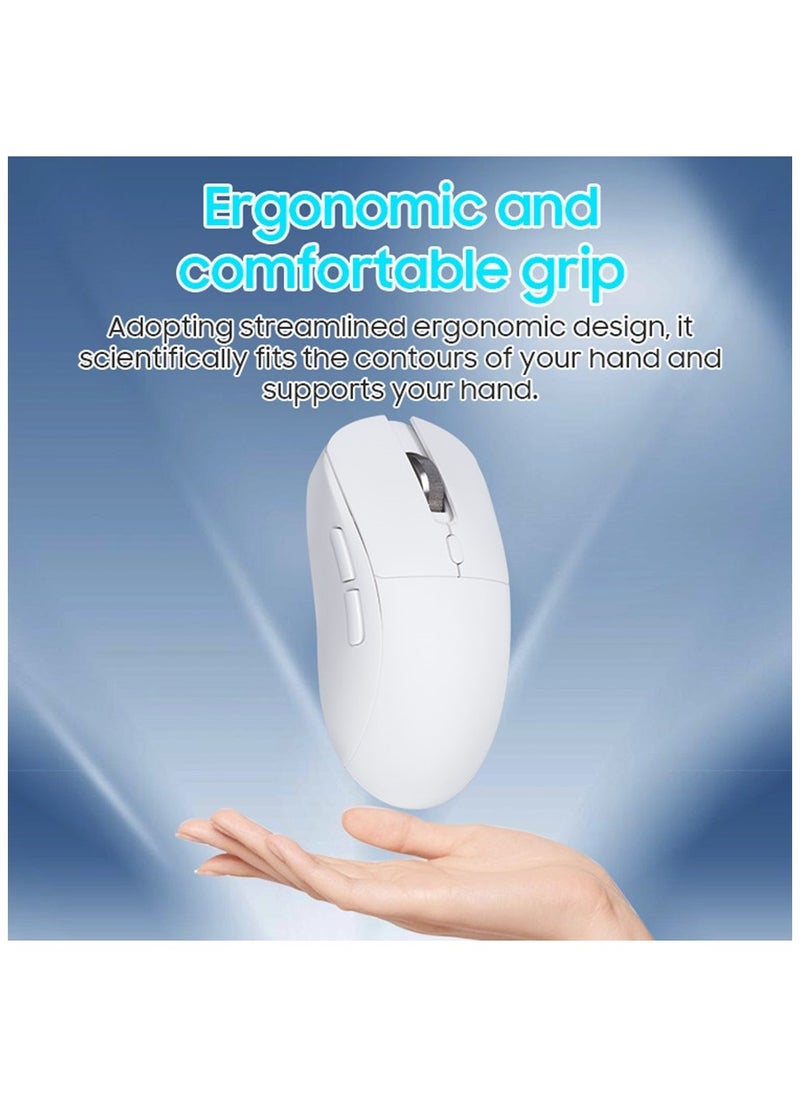 Generic - Chat GPT AI Mouse Smart Writing Wireless Mouse Intelligent Voice Mouse Voice Typing and Real-Time Translation White - Image 1