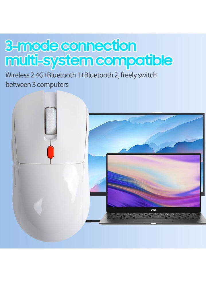 Generic - Chat GPT AI Mouse Smart Writing Wireless Mouse Intelligent Voice Mouse Voice Typing and Real-Time Translation White - Image 1