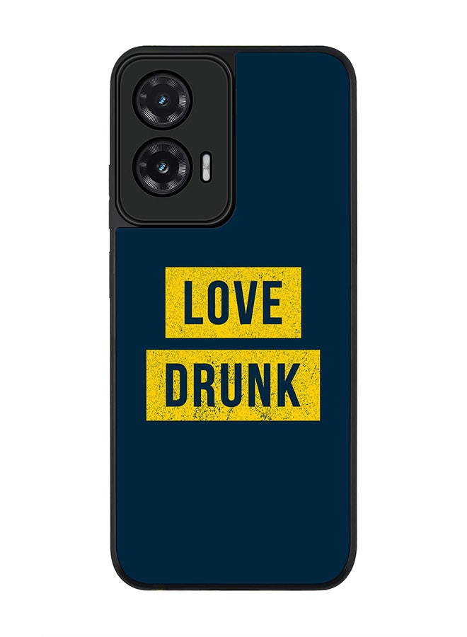 Stylizedd For Motorola Moto G35 Case,Slim fit Camera Protection, Shockproof Thin Phone cover  - LoveDrunk