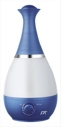 SPT Ultrasonic Humidifier with Frangrance Diffuser and Night Light (Blue) - Image 1