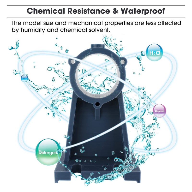 eSUN PETG Filament 1.75mm, 3D Printer Filament PETG, Dimensional Accuracy +/- 0.05mm, 1KG Spool (2.2 LBS) 3D Printing Filament for 3D Printers, Solid Grey - Image 4