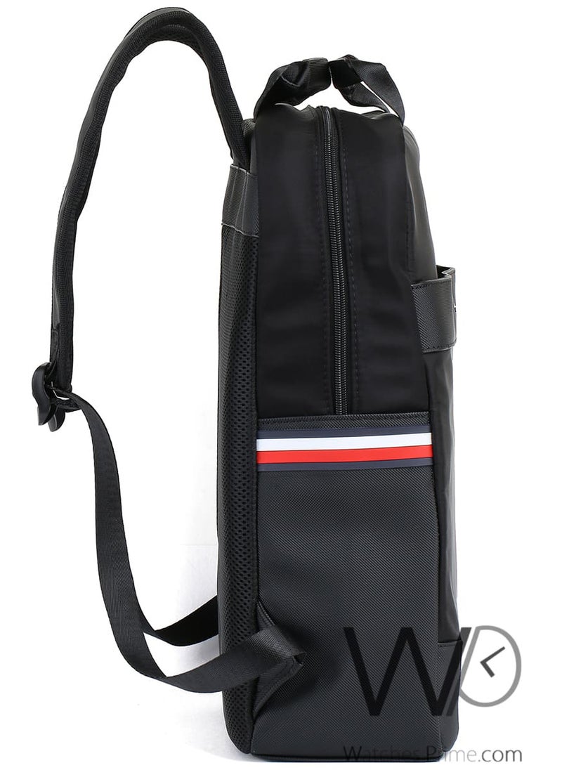 Tommy Hilfiger Plus Tommy Hilfiger Laptop Black Men Backpack Bag  - Image 4