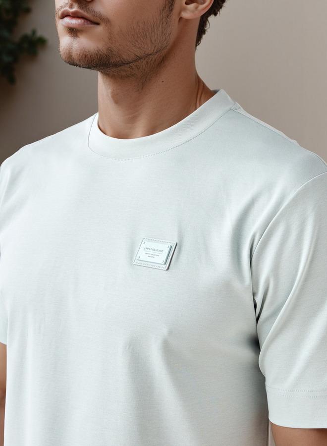 Emperor Applique Detail Crew Neck T-shirt - Image 4
