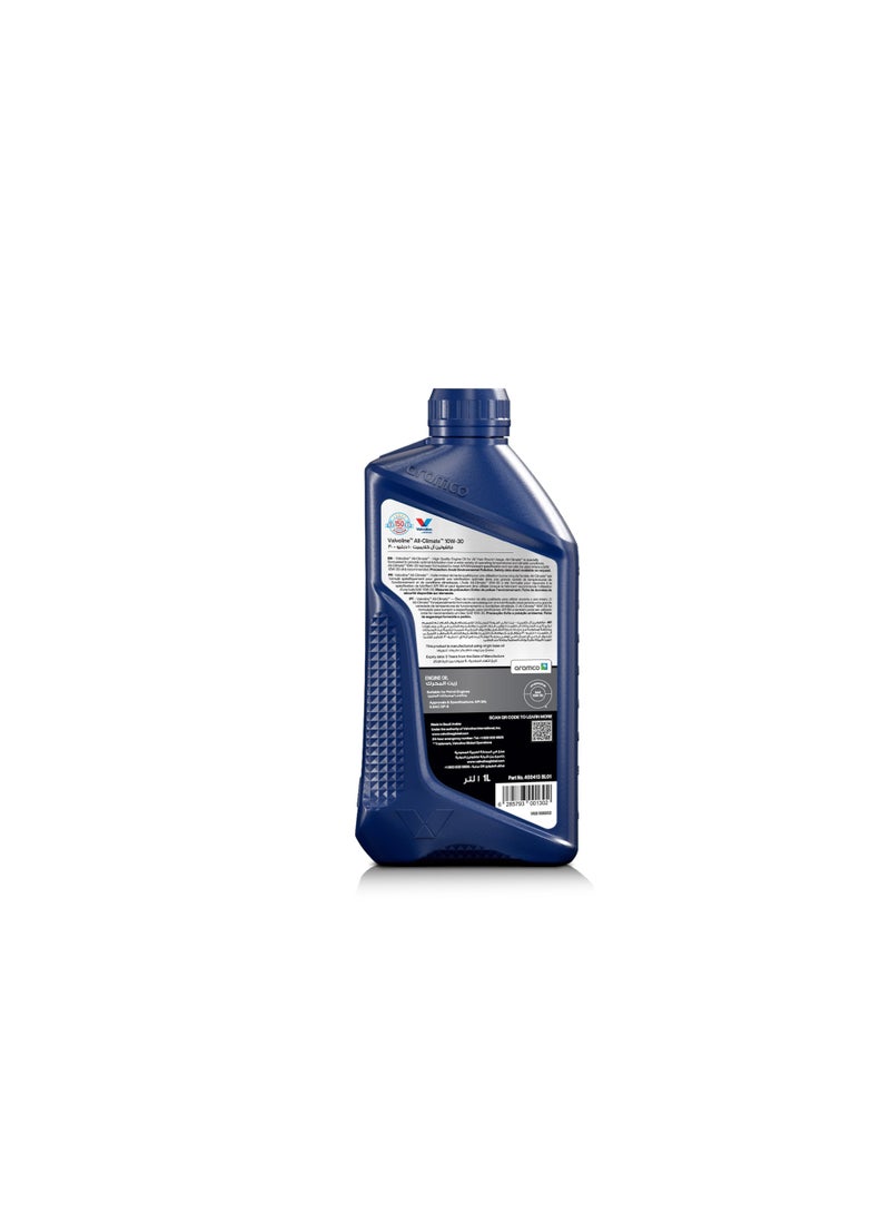 Valvoline All Climate 10W30 Engine Oil 24X1L - Image 3